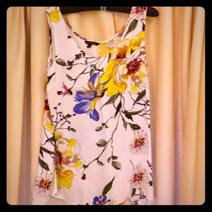 Flower print BR top